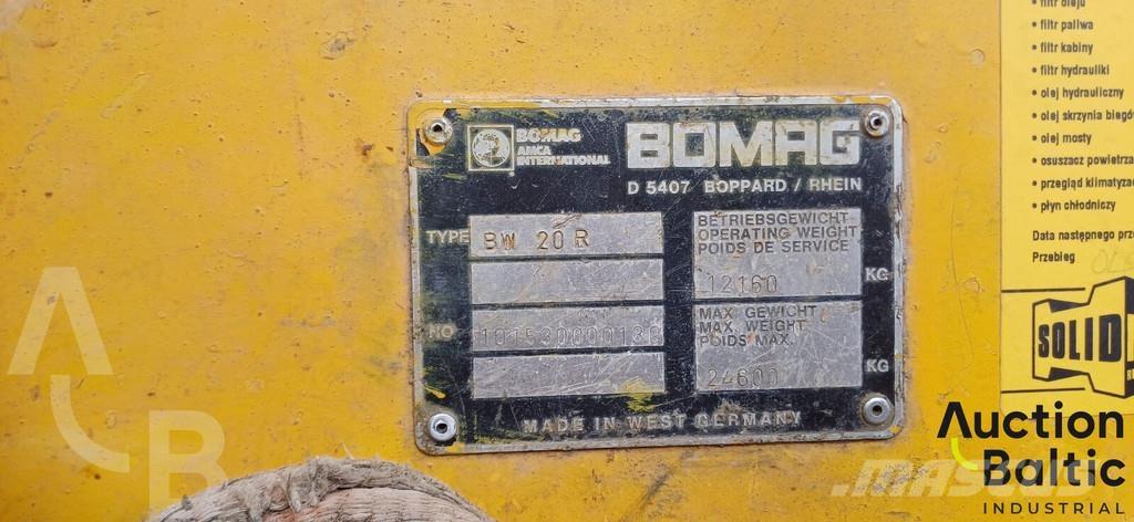 Bomag BW 20 R Rulli gommati