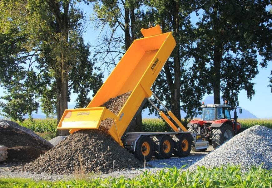 Stronga HL 210 DT Rimorchi con braccio di sollevamento a gancio