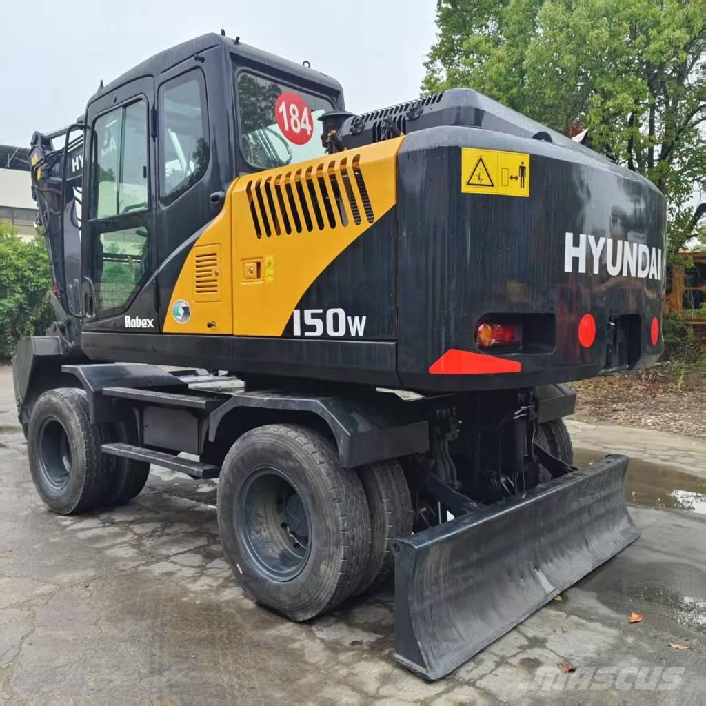 Hyundai R 150 W Escavatori gommati