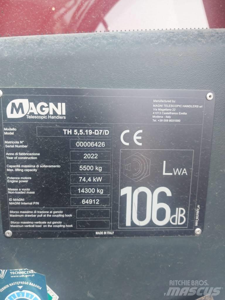 Magni TH 5.5 19 P Sollevatori telescopici