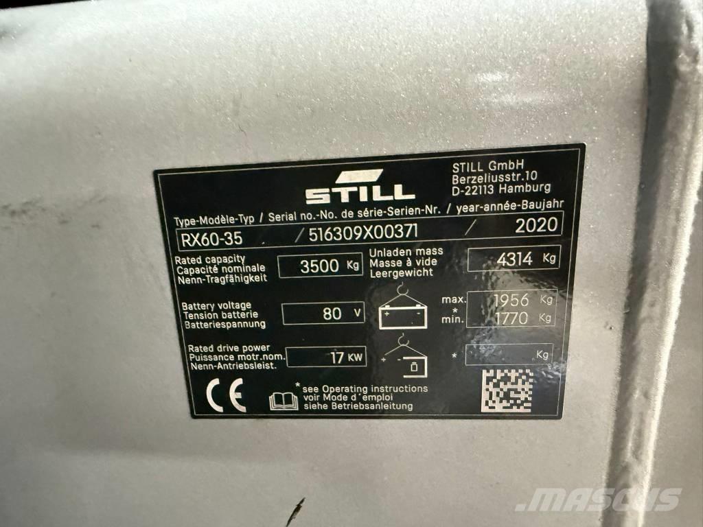 Still RX 60-35 Carrelli elevatori elettrici