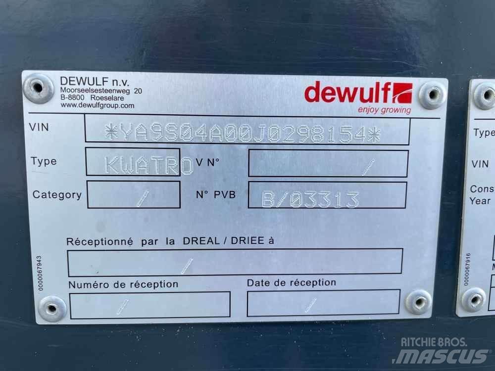 Dewulf KWATRO Agricoltura - Altro