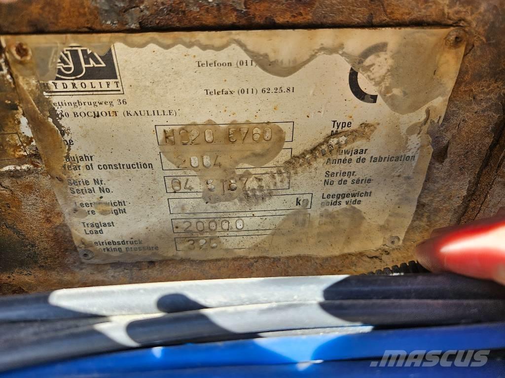Scania 164 G 480 Camion con gancio di sollevamento