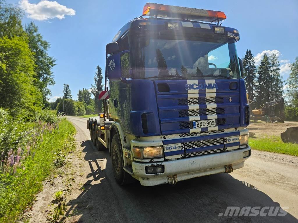 Scania 164 G 480 Camion con gancio di sollevamento