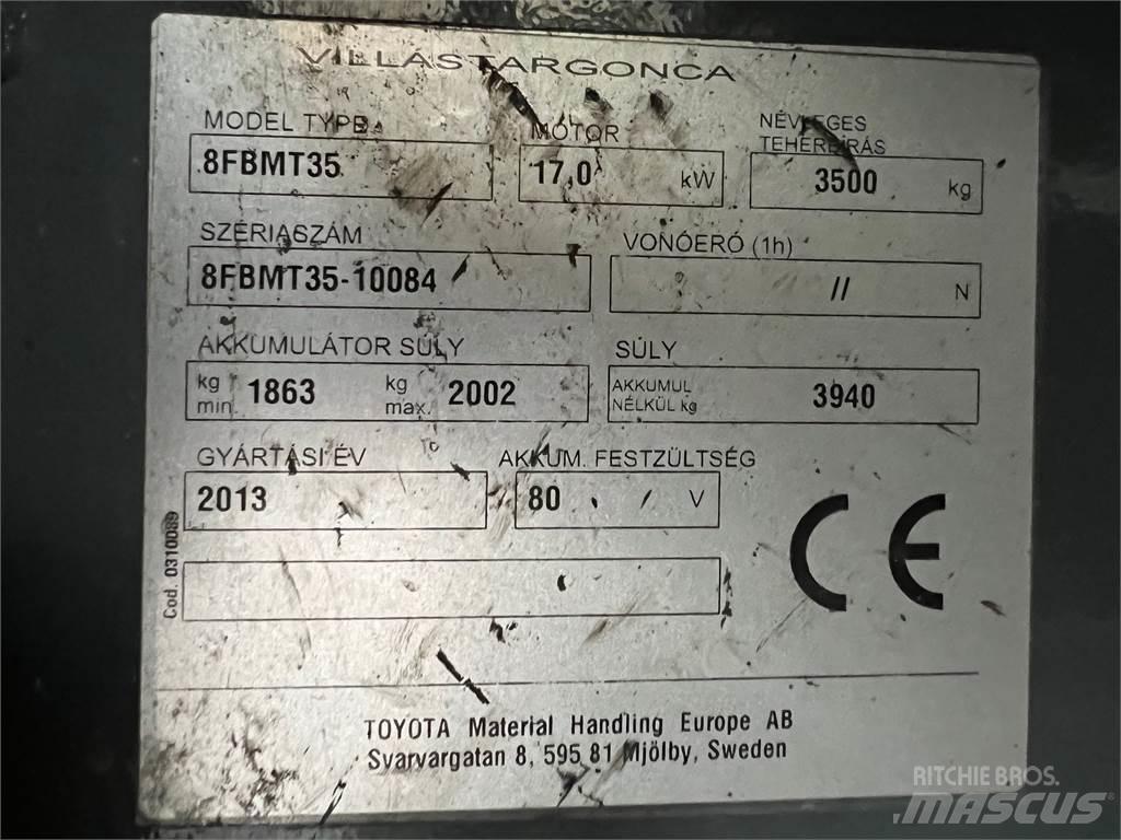 Toyota 8FBMT35 Carrelli elevatori elettrici