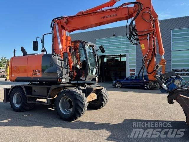 Hitachi ZX 140 W-5 Escavatori gommati
