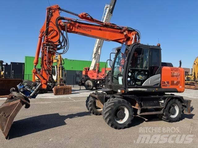 Hitachi ZX 140 W-5 Escavatori gommati