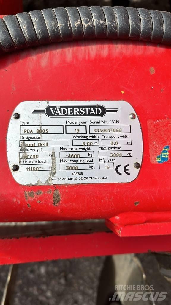 Väderstad RapidA800S Perforatrici