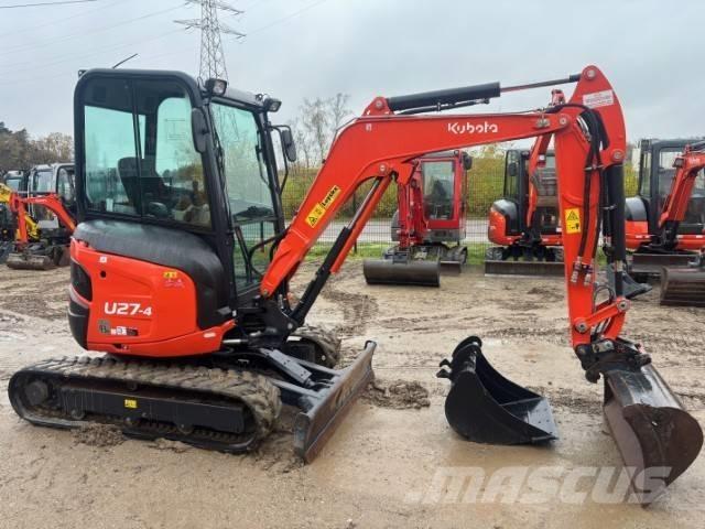 Kubota U 27-4 Miniescavatori
