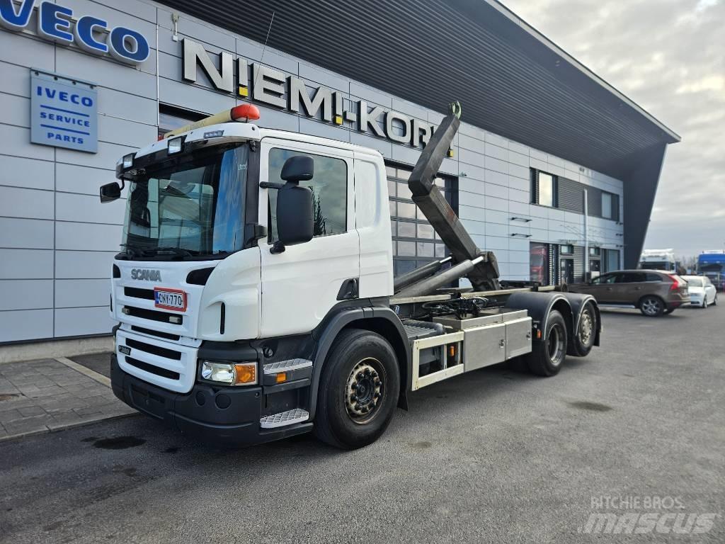 Scania P380 6x2*4 Camion con gancio di sollevamento