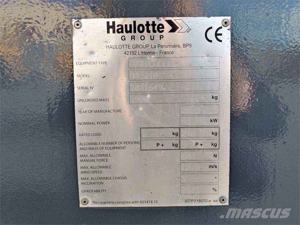 Haulotte HA12IP Piattaforme a braccio articolato