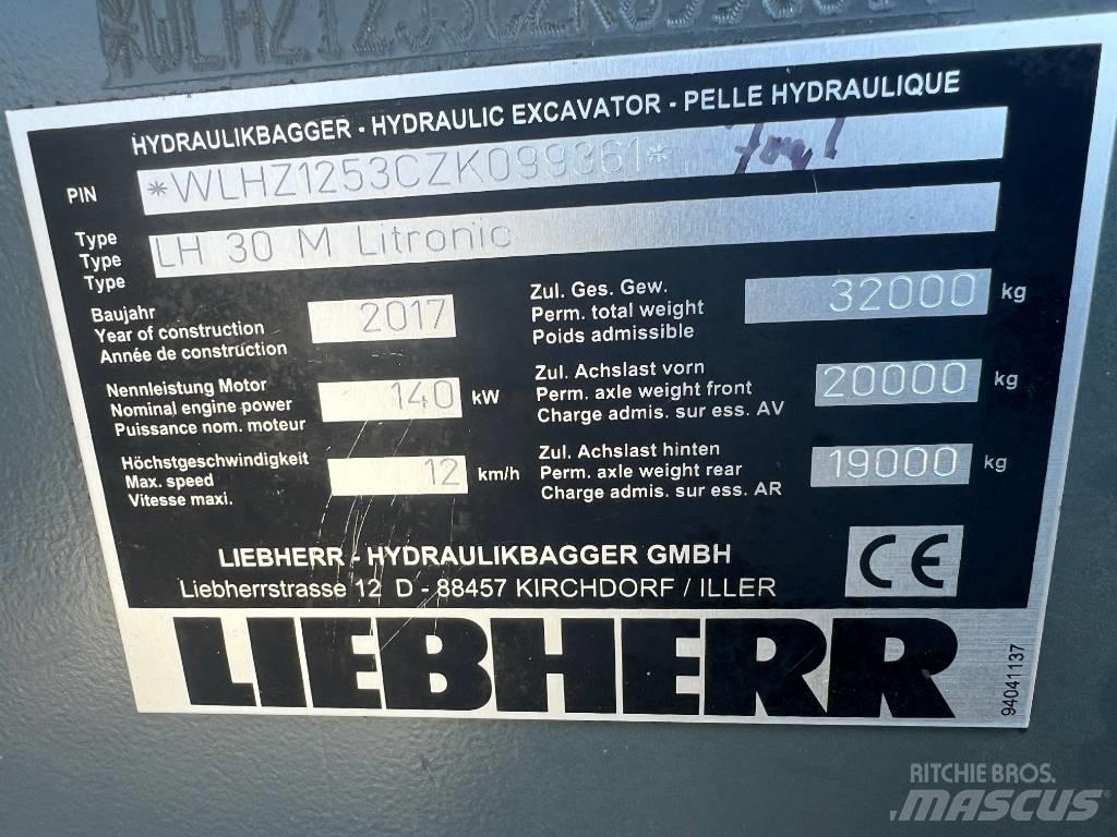 Liebherr LH30M Movimentazione rifiuti