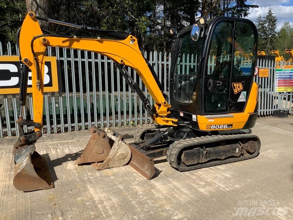 JCB 8026 CTS Miniescavatori