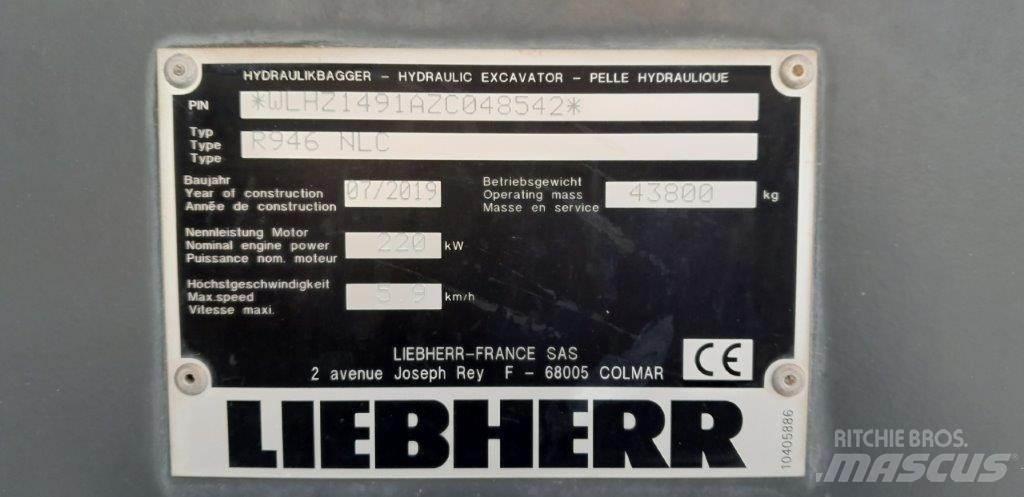 Liebherr R946 Escavatori cingolati