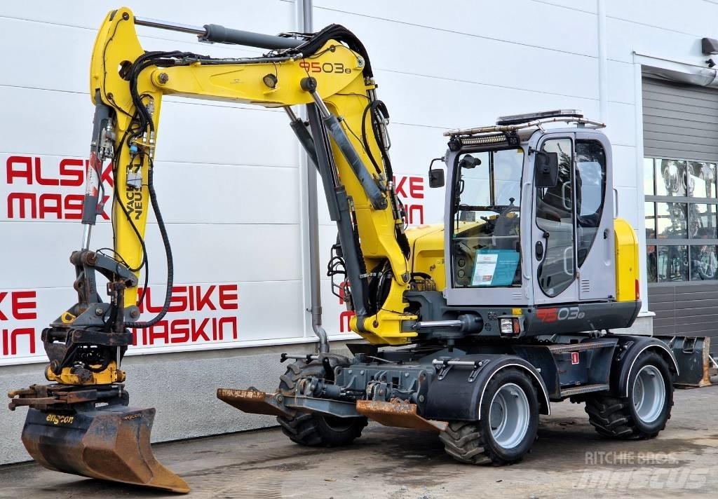 Wacker Neuson 9503 Escavatori gommati