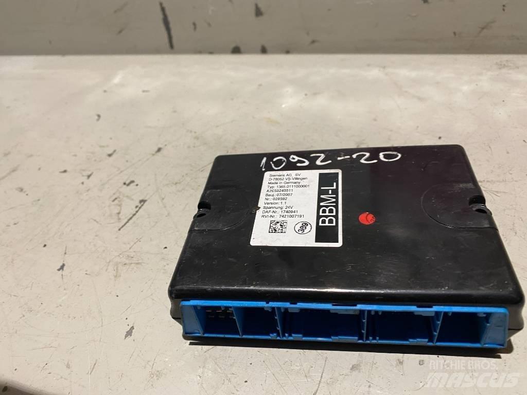 DAF XF 105.  1740941 Componenti elettroniche