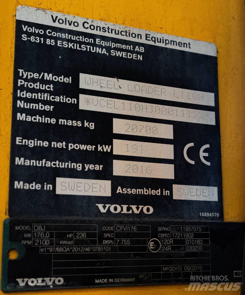 Volvo L 110 H Pale gommate