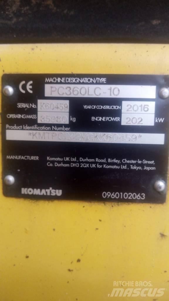 Komatsu PC 360 LC-10 Escavatori cingolati
