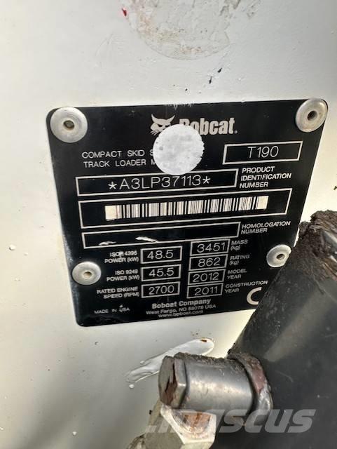 Bobcat T 190 Mini Pale Gommate