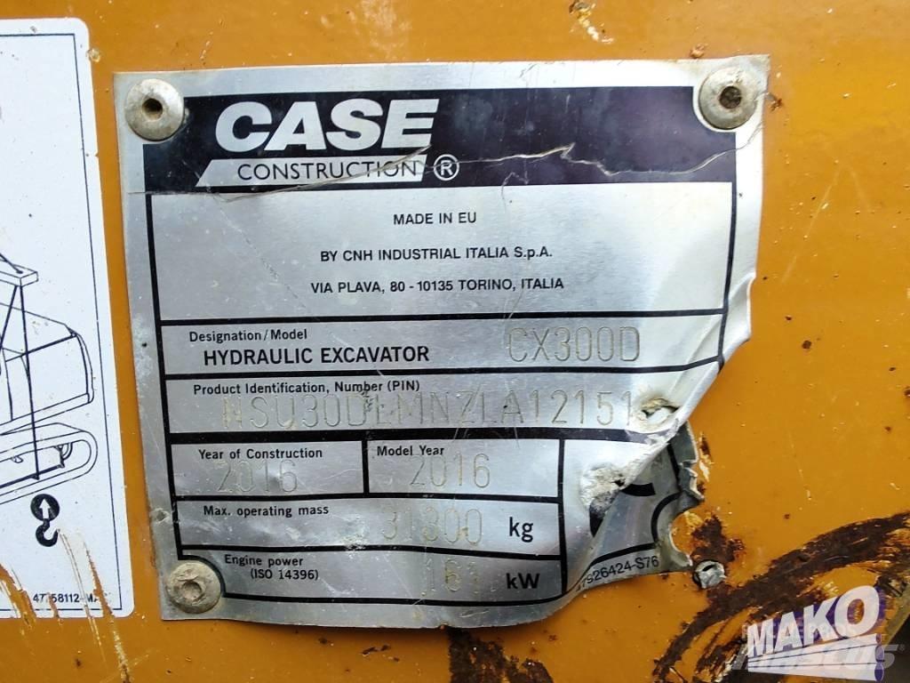 CASE CX 300 D Escavatori cingolati