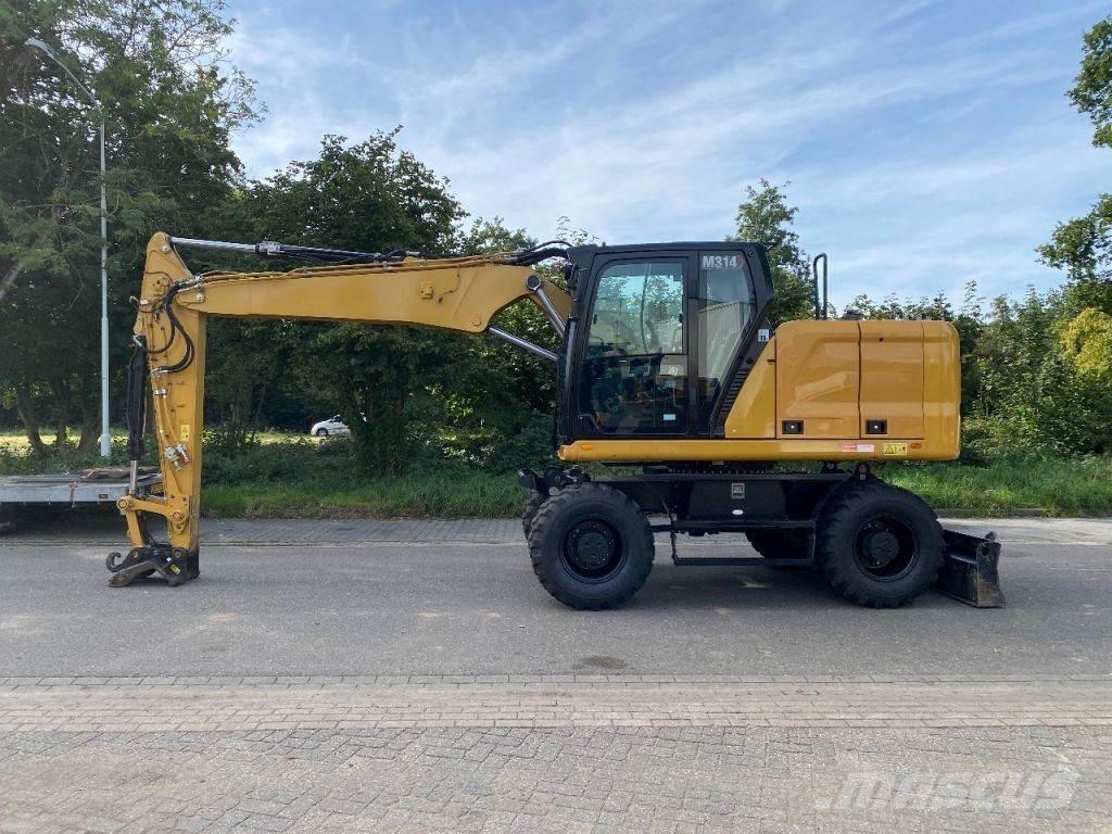 CAT 314 Next gen Escavatori gommati