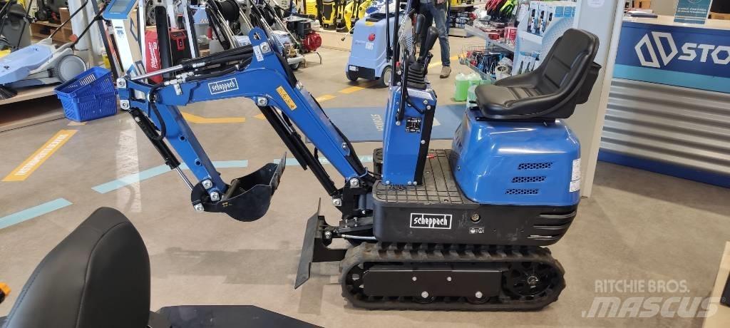  Scheppach Exc815 Miniescavatori