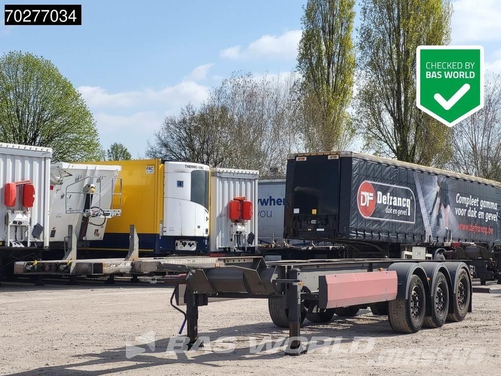 Van Hool 3 axles Semirimorchi portacontainer