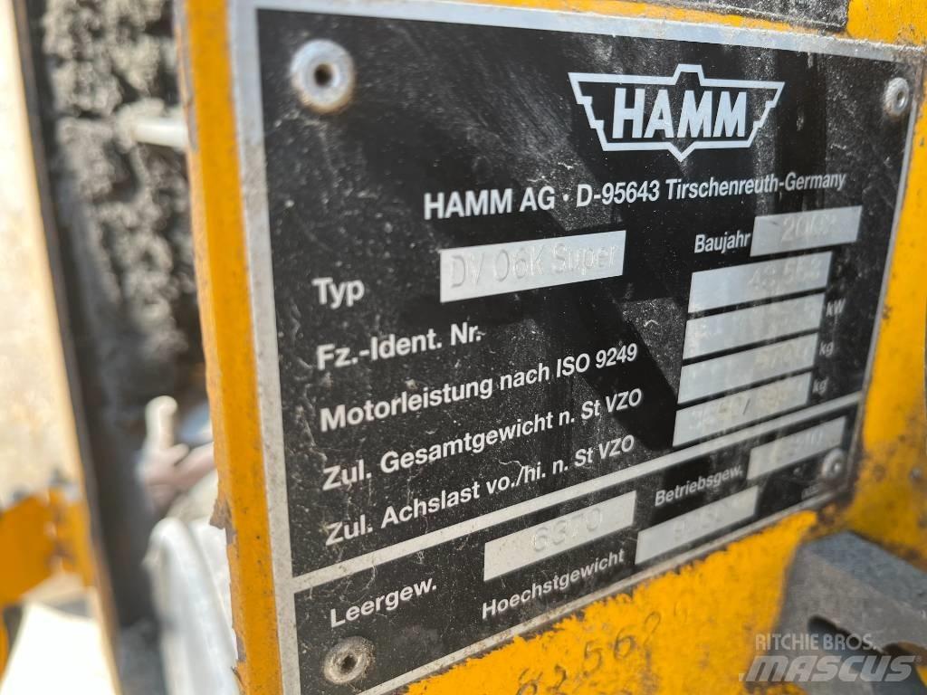 Hamm DV06K Super Rulli Combinati