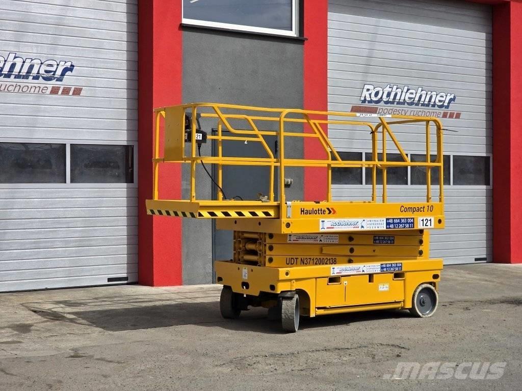 Haulotte Compact 10 Piattaforme a pantografo