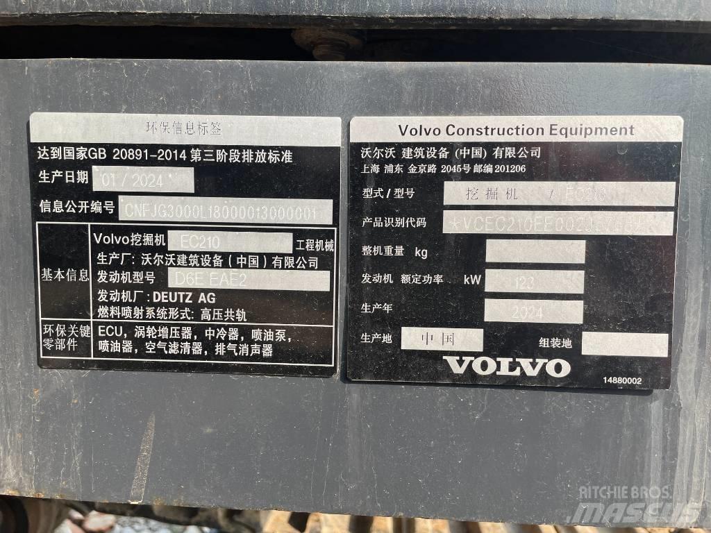 Volvo EC 210 Escavatori cingolati