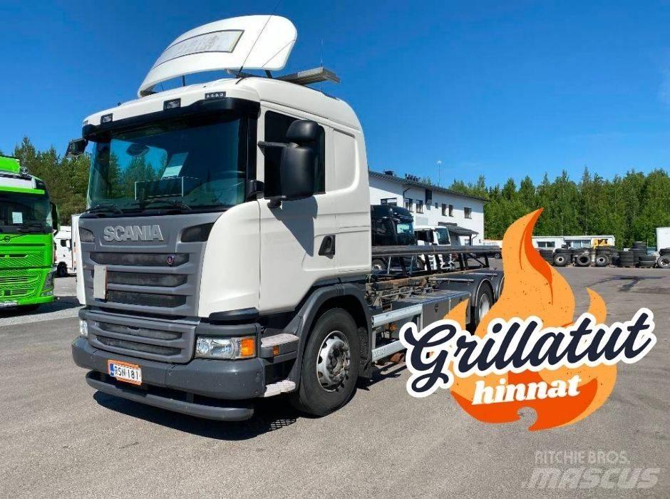 Scania G490 6x2*4 Camion portacontainer