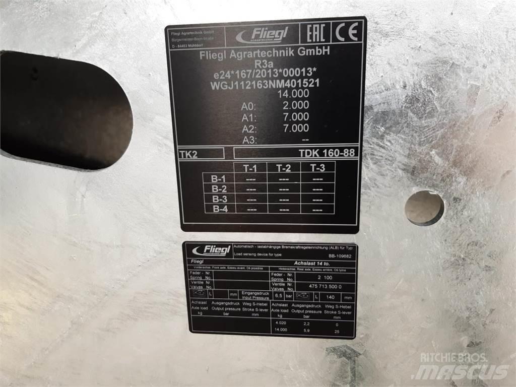 Fliegl TDK 160-88 Rimorchi ribaltabili