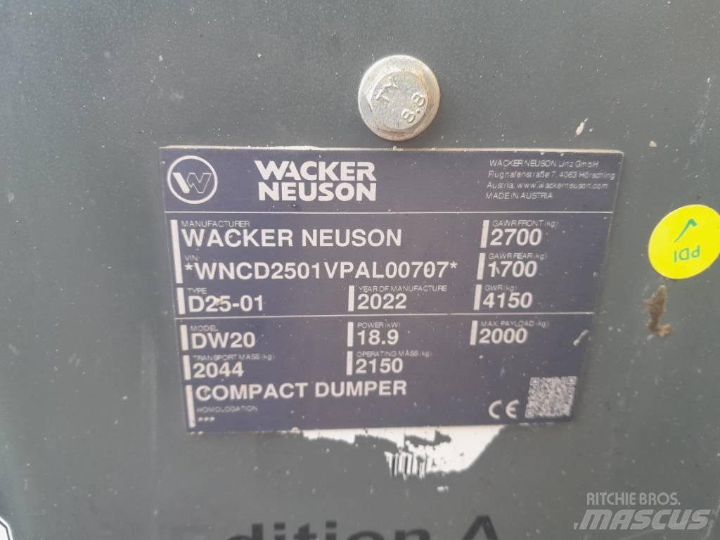Wacker Neuson DW 20 Mini dumper