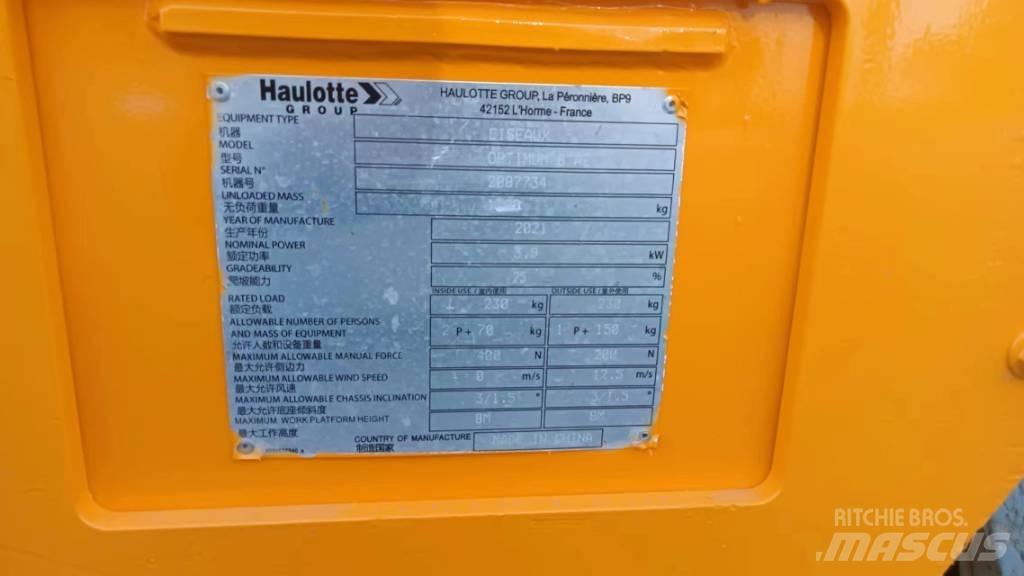 Haulotte OPTIMUM 8 Piattaforme a pantografo