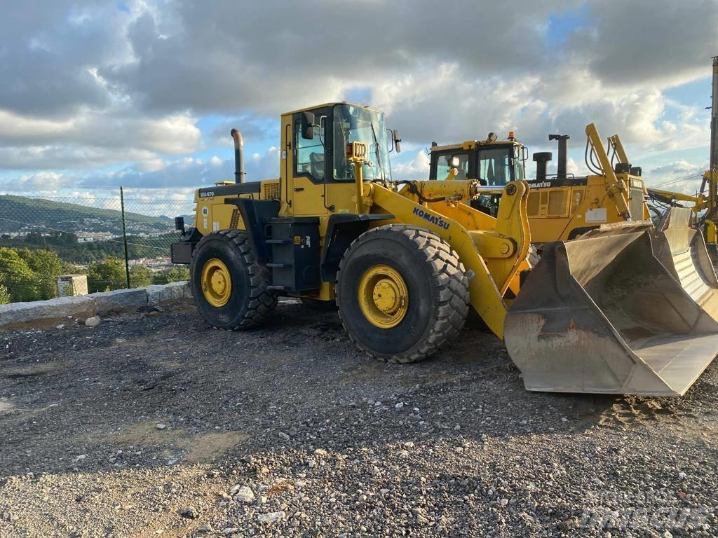 Komatsu WA 470 Pale gommate
