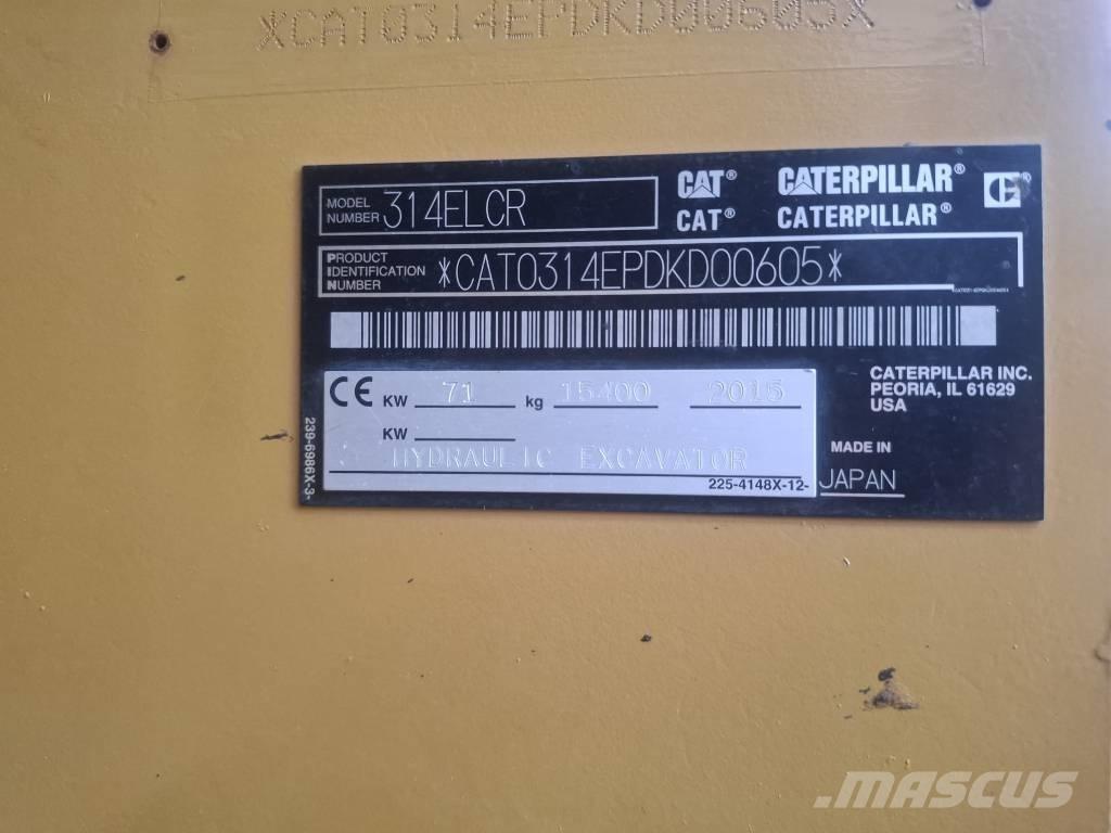 CAT 314 E LCR Escavatori cingolati
