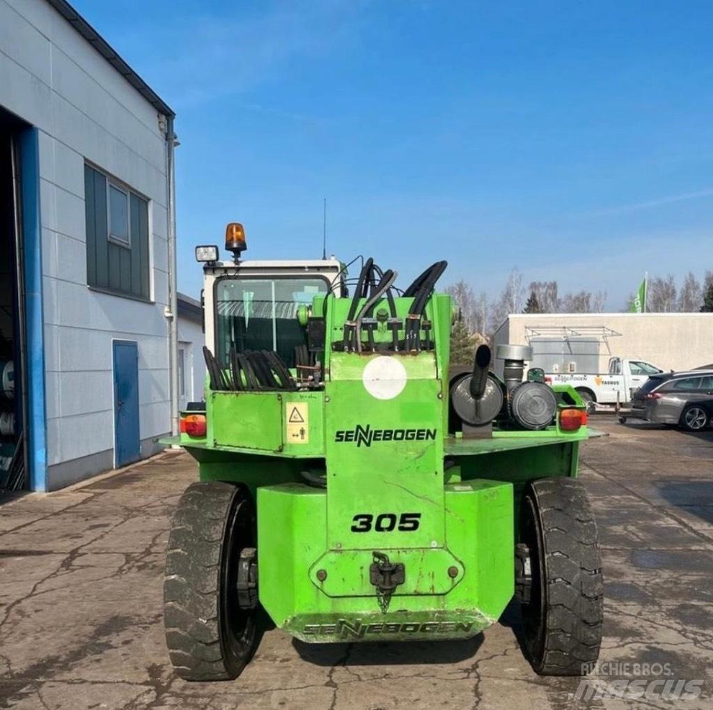Sennebogen 305 XL Pale gommate telescopiche