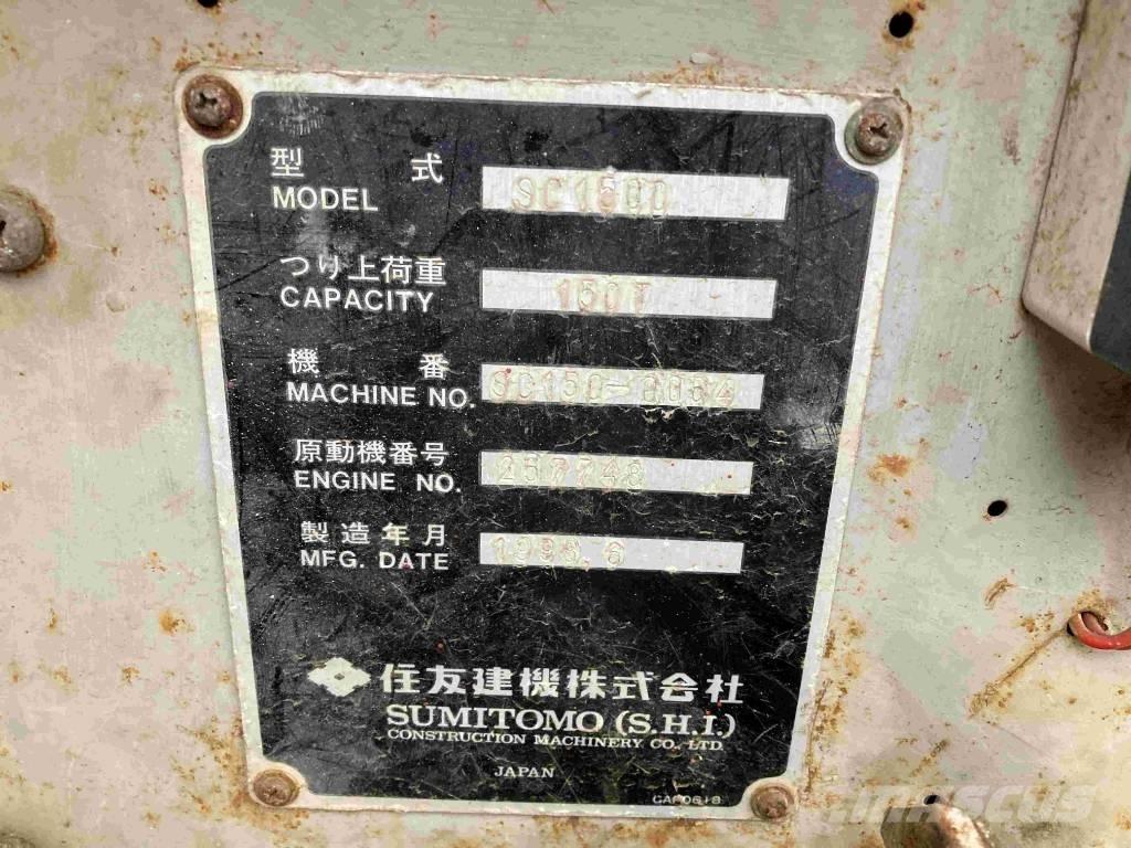 Sumitomo SC1500 Gru cingolate