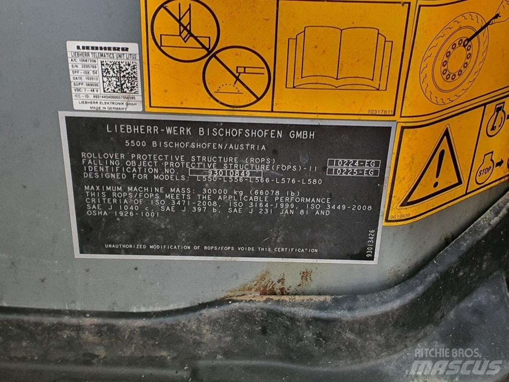 Liebherr L 550 CAB Cabine e interni