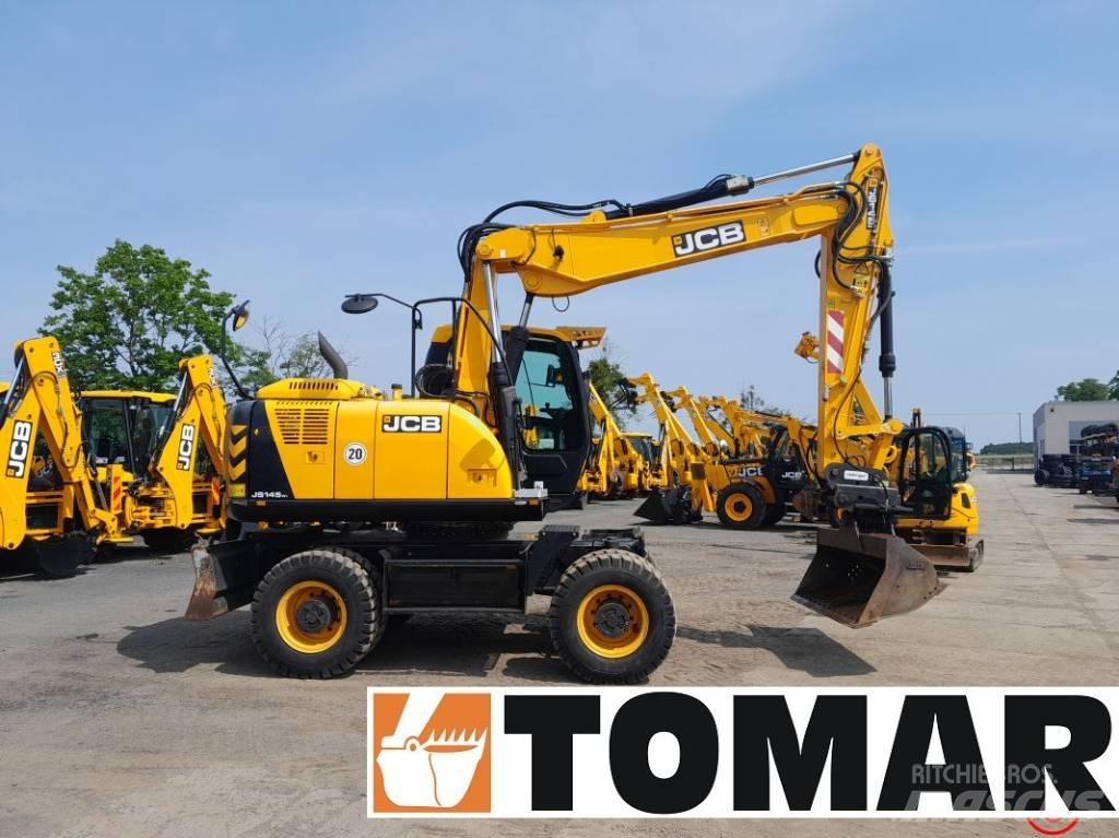 JCB JS 145 W Escavatori gommati