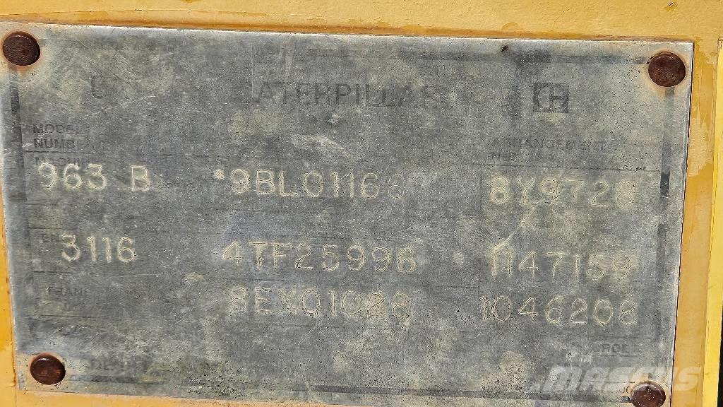 CAT 963 B Pale cingolate