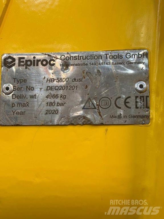 Epiroc HB5800 Martelli - frantumatori