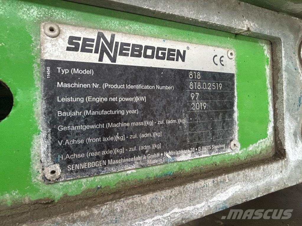 Sennebogen 818 Movimentazione rifiuti