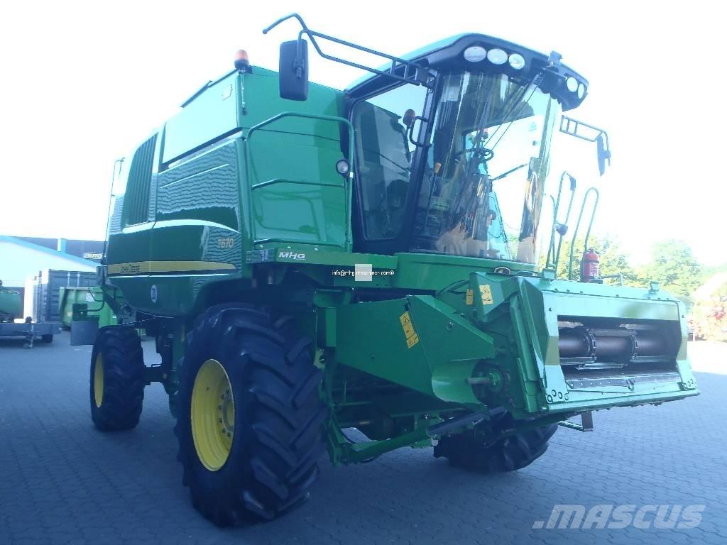 John Deere T670 Mietitrebbiatrici