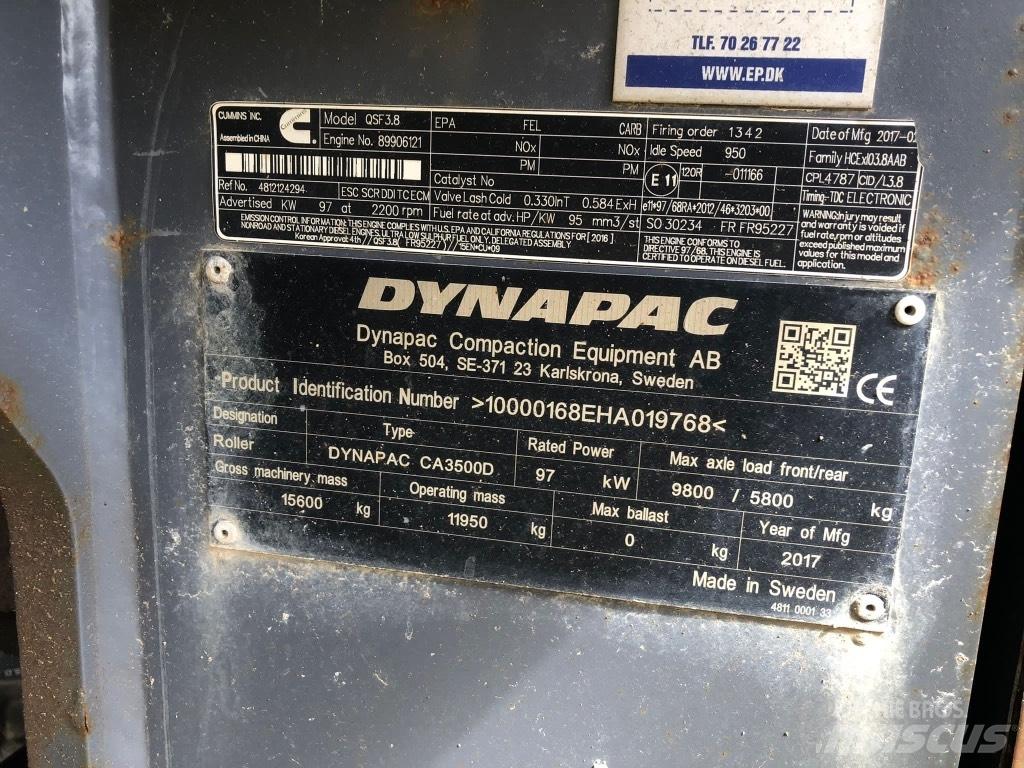 Atlas Copco CA3500 D Rulli monotamburo