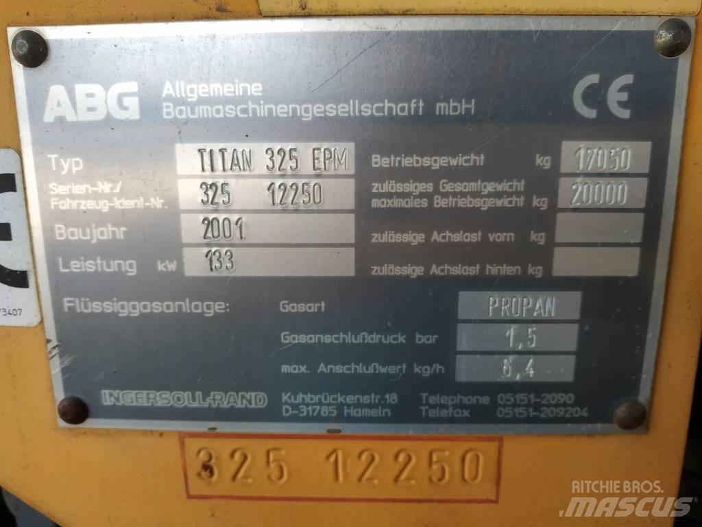 ABG Titan 325 EPM Finitrici