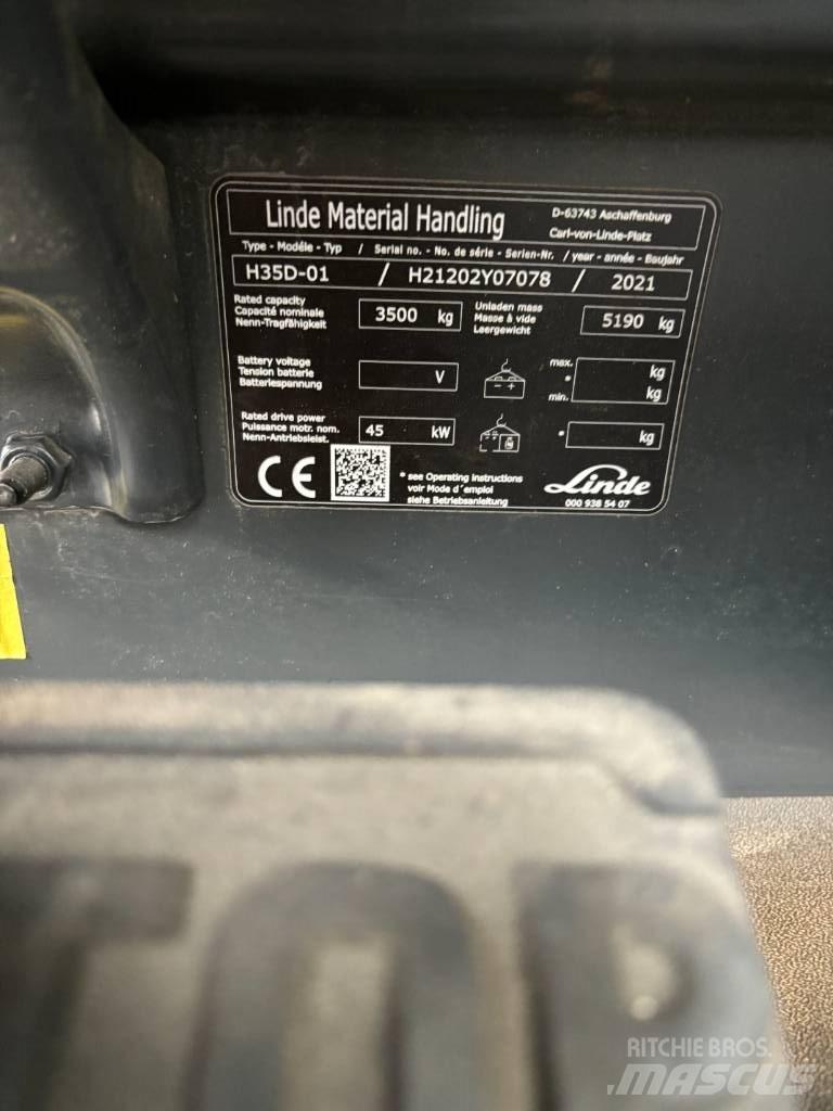 Linde H35D/1202 Carrelli elevatori diesel
