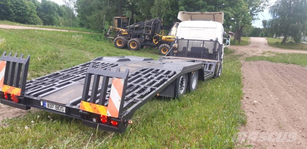 Scania P 114-380 Camion per il trasporto di macchine forestali