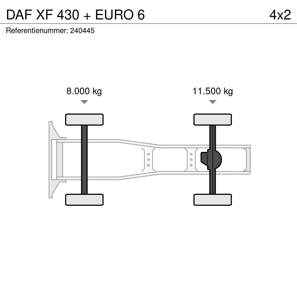 DAF XF 430 + EURO 6 Motrici e Trattori Stradali