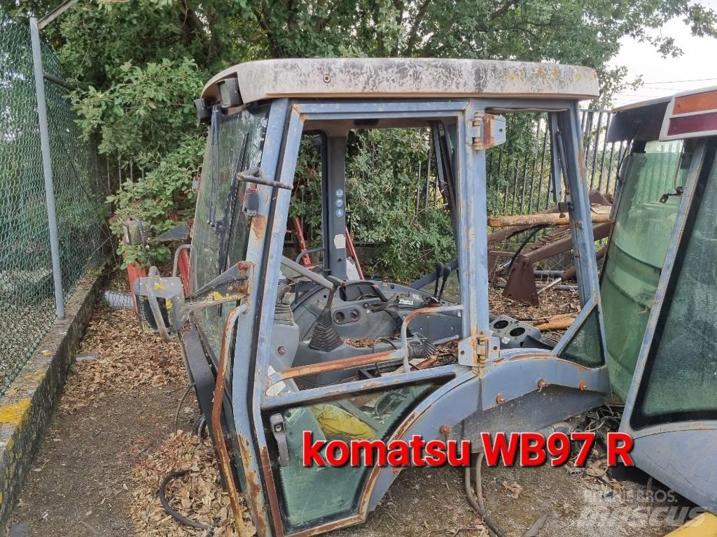  CABINE KOMATSU WB97R Cabine e interni